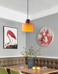 Curved Sculptural Pendant Lamp