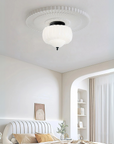 Vintage-Style Glass Ceiling Lamp