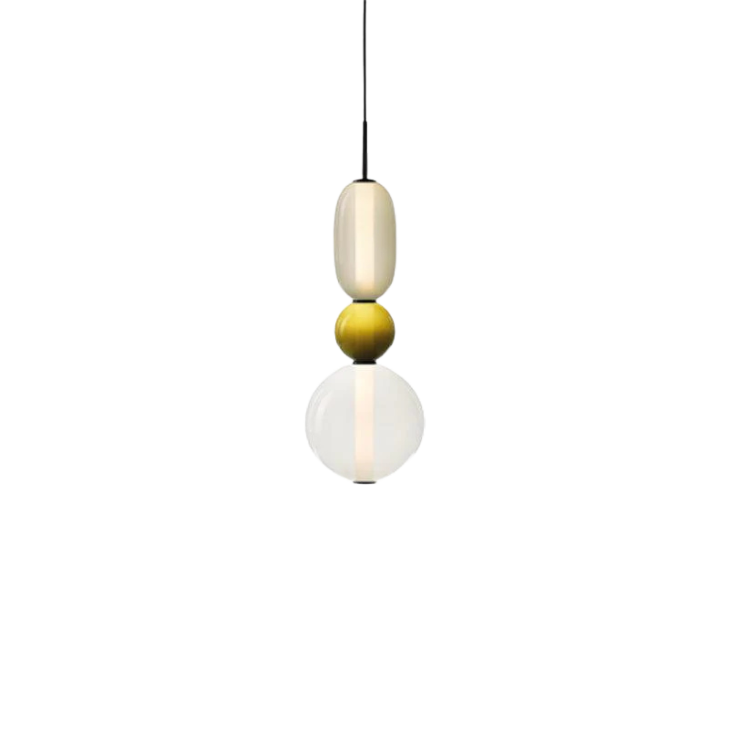 Jewel-Shaped Pendant Lamp