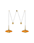 Copper & Chrome Pendant Lamp