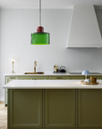 Curved Sculptural Pendant Lamp