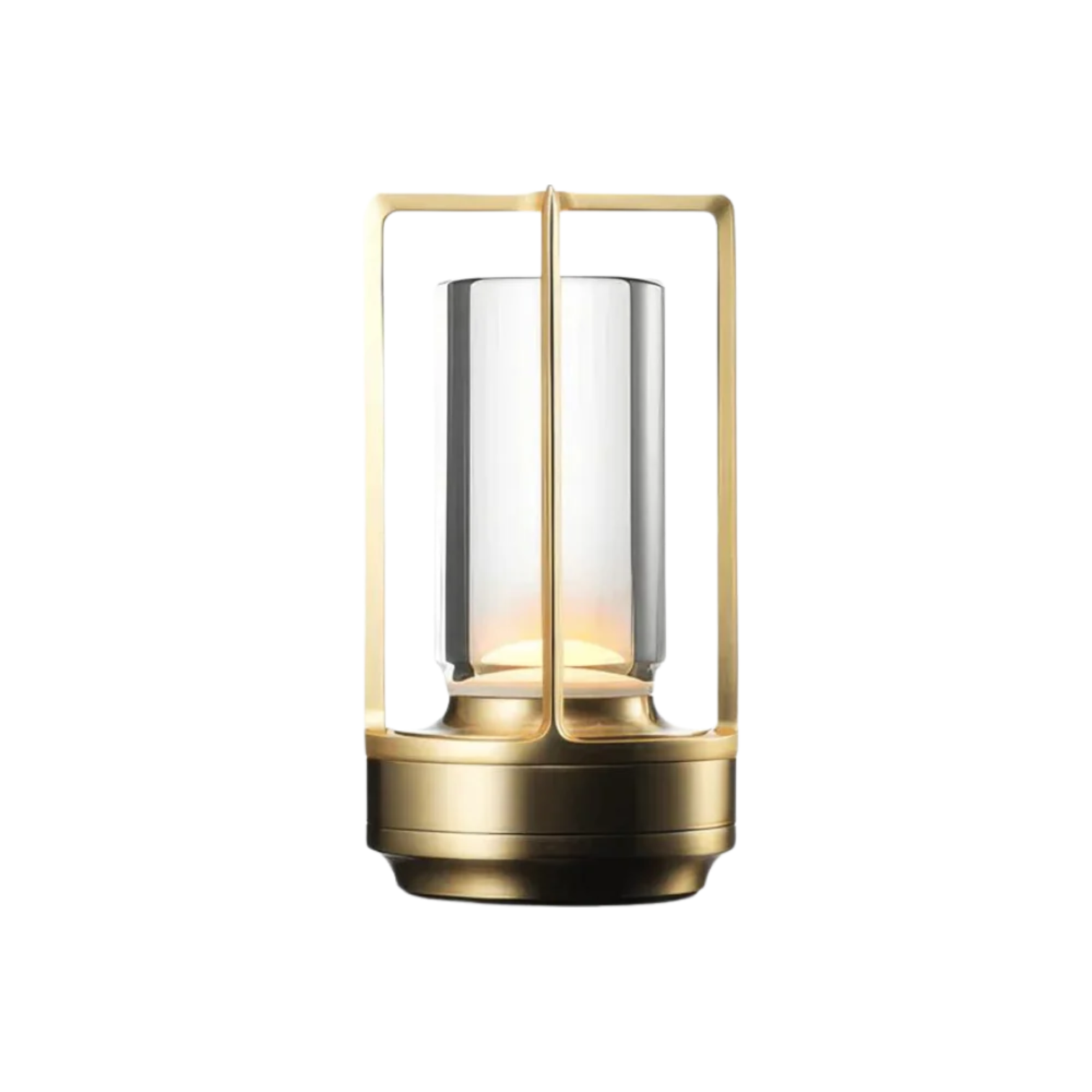 Aluminum & Crystal Wireless Table Lamp