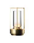 Aluminum & Crystal Wireless Table Lamp