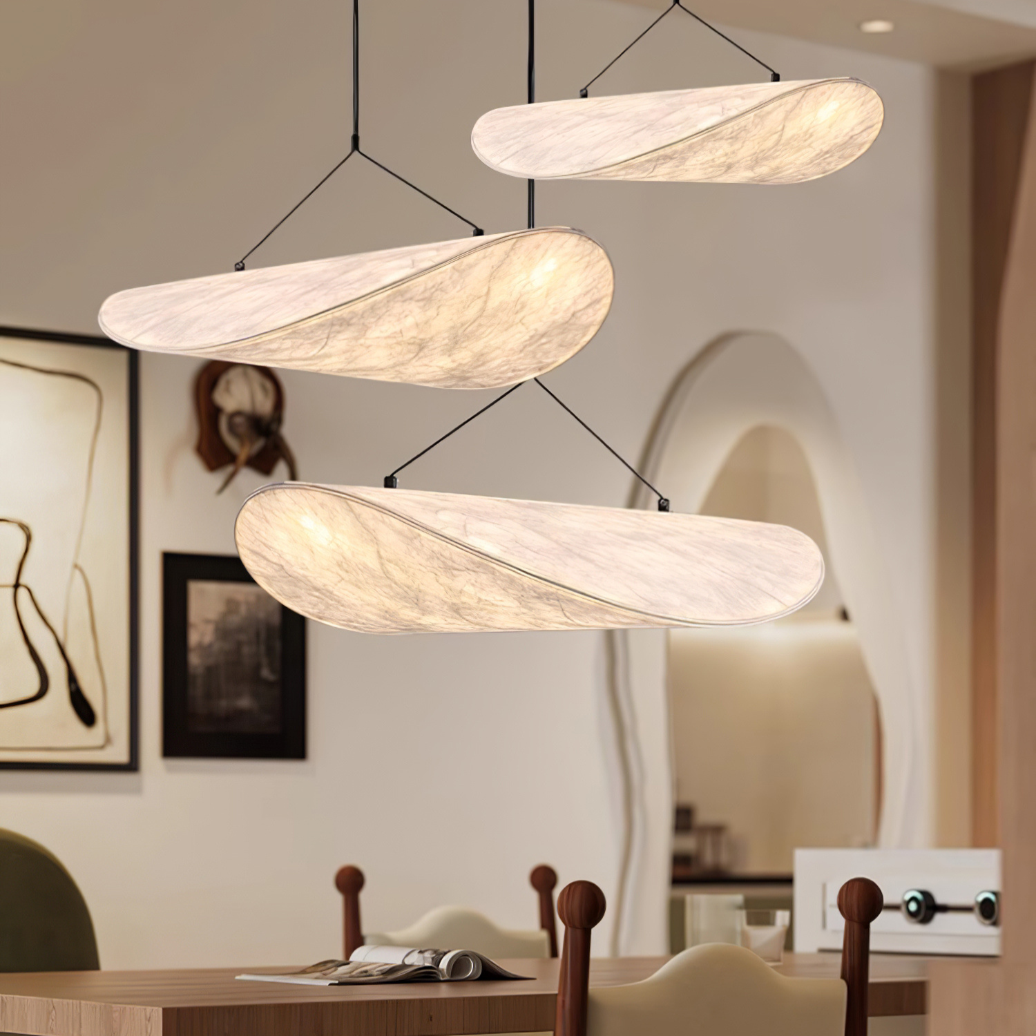 Japandi Style Pendant Lamp – Clairové