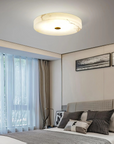 Full Copper & Marble Ceiling Lamp