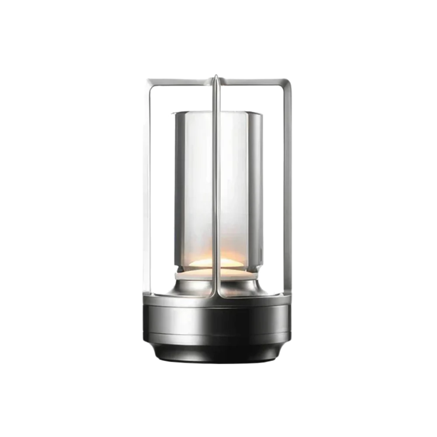 Aluminum & Crystal Wireless Table Lamp