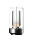 Aluminum & Crystal Wireless Table Lamp
