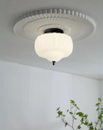 Vintage-Style Glass Ceiling Lamp
