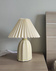 Pleated Table Lamp