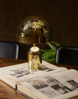 Copper Dome Table Lamp