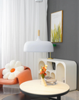 Wood Accent Cloud Pendant Lamp