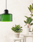 Curved Sculptural Pendant Lamp