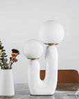 Resin & Glass Table Lamp
