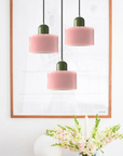 Curved Sculptural Pendant Lamp