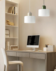 Curved Sculptural Pendant Lamp