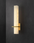 Marble and Iron Wall Lamp