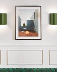 Pleated Murale Wall Lamp
