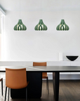 Japandi-Style Sculptural Pendant Lamp