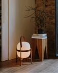 Portable Wooden Table Lamp
