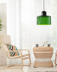 Curved Sculptural Pendant Lamp