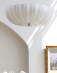 Retro-Inspired Glass Pendant Lamp