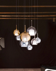 Rounded Glass Pendant Lamp