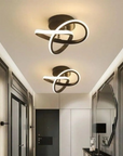 Intertwined Ribbon Ceiling Lamp