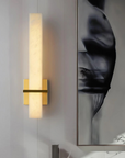 Marble and Iron Wall Lamp
