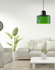 Curved Sculptural Pendant Lamp