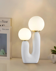 Resin & Glass Table Lamp