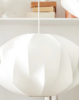 Textured White Pendant Lamp