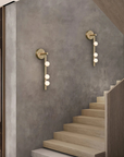 Vertical Globe Wall Lamp