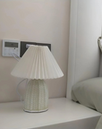 Pleated Table Lamp
