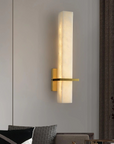 Marble and Iron Wall Lamp