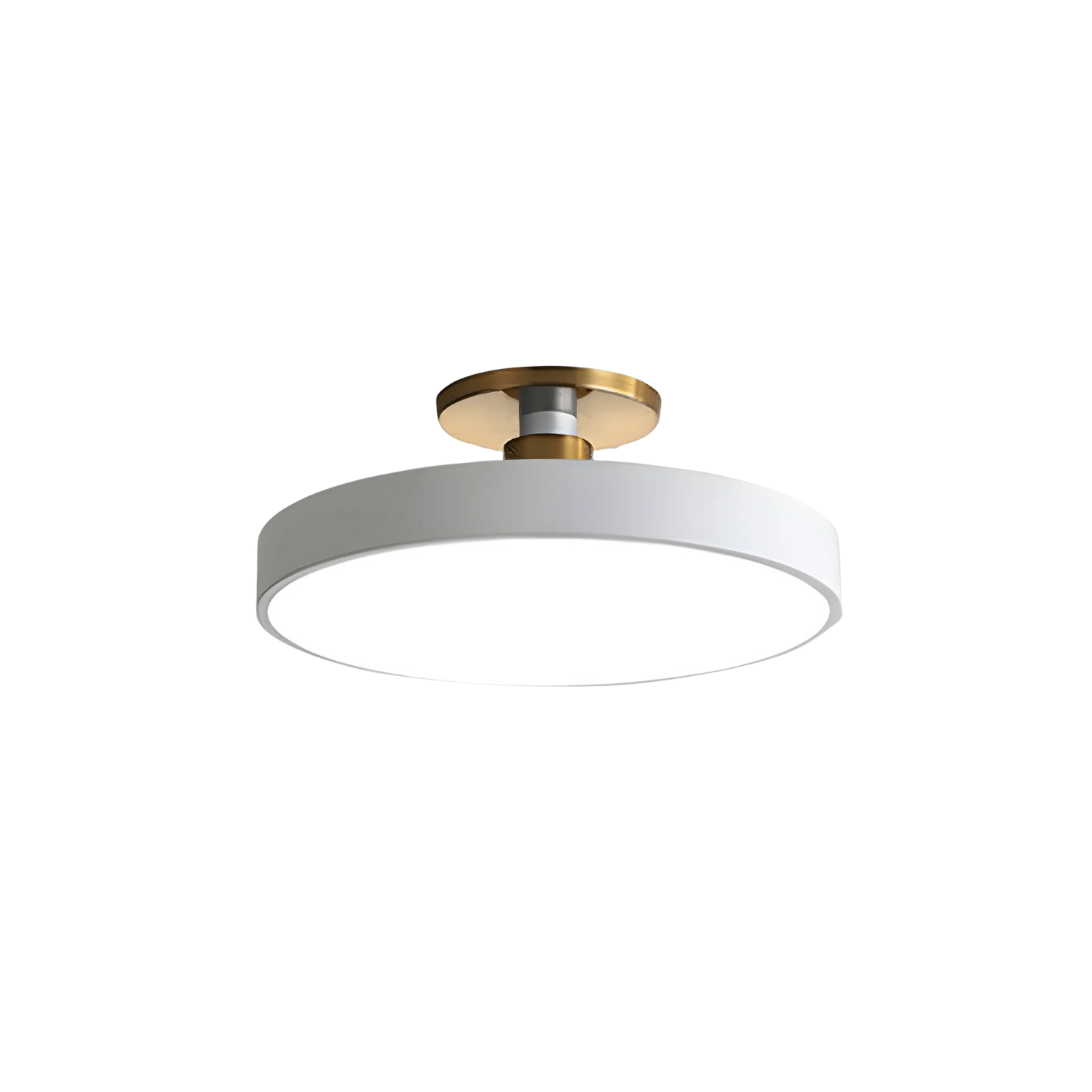 Scandinavian-Japandi Flush Ceiling Lamp