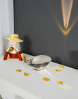 Hardware & Crystal Table Lamp