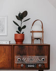 Portable Wooden Table Lamp