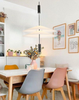 Sculptural Floating Pendant Lamp
