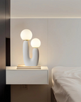 Resin & Glass Table Lamp