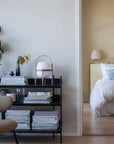 Portable Wooden Table Lamp