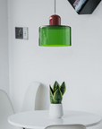 Curved Sculptural Pendant Lamp