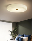 Full Copper & Marble Ceiling Lamp