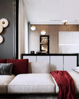 Marble & Aluminum Wall Lamp