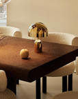 Copper Dome Table Lamp