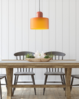 Curved Sculptural Pendant Lamp