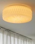 Engraved Crystal Ceiling Lamp
