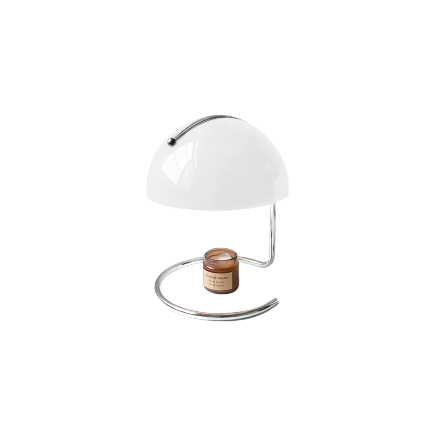 Curved Sculptural Table Lamp