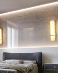 Marble and Iron Wall Lamp