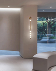 Vertical Globe Wall Lamp