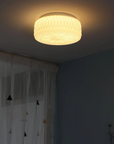 Engraved Crystal Ceiling Lamp